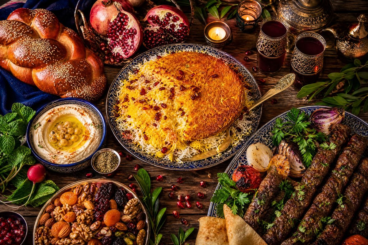 Persian and Jewish cuisine