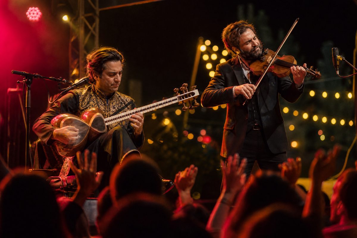 Live music performance